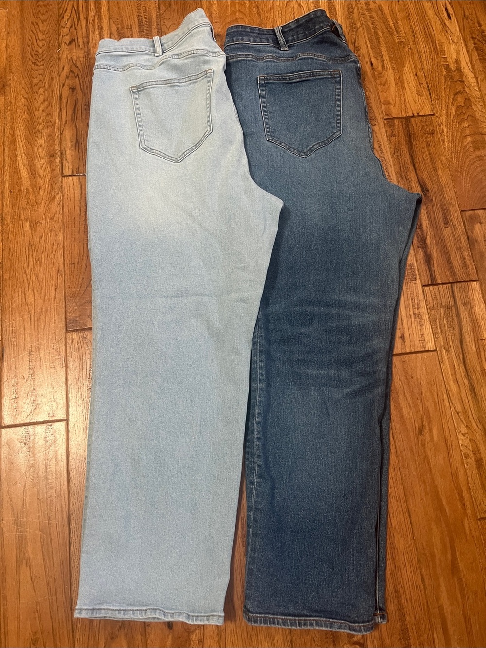 Lands' End Two-Pack Women's Jeans 20w Plus Sz Jeans #731